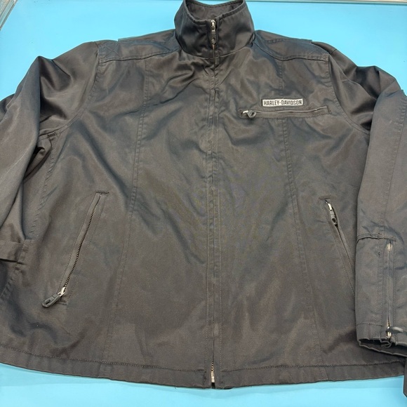 Harley-Davidson Women’s Black Bomber Jacket Size 3W - Picture 10 of 15